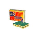 SPEED Acord/ 4 Liü Büyük Bulaşık Süngeri , Temizlik Süngeri 4lü,paket