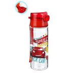 Speed Cars Suluk 500 Ml - Çocuk Suluk, Matara, Pipetli Suluk, Askılı Suluk Arabalar Matara