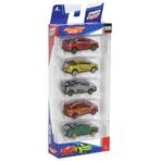 Speed Racer Road Series Metal Model Araba Seti 5'li Kız Erkek Çocuk Oyuncak Eğitici Oyuncaklar