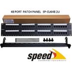 Speed SP-CU648 2u 48 Port Cat6 Dolu Utp Patch Panel + Kablo Düzenleyici - Belirtilmemiş