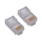Speed Sp-U100-D Cat5-Cat6 100 Adet Rj45 Konnektör (Yeni Nesil Delikli)