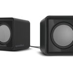 Speedlink TWOXO Stereo Speakers - PC/Notebook/Dizüstü bilgisayarlarda oyun ve müzik için jak soketli USB hoparlör, siyah