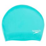 Speedo 8-06168B961 Long Hair Cap Au Green Turkuaz Mavi Bone