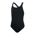 Speedo 8-134570001 Siyah Eco End Medalist Kız Çocuk Yüzücü Mayosu