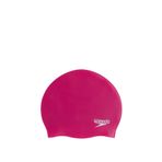 Speedo 8-70984B495 MOULDED SILC CAP Pembe Bone
