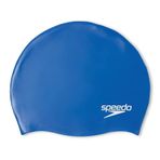 Speedo Çocuk Düz Kalıplı Silikon Çocuk Bonesi, Lacivert, Tek Beden AB