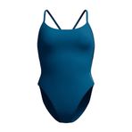 Speedo Colorblock Racerback Kadın Lacivert Mayo.-