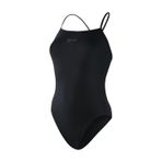 Speedo Eco Endurance+ Thinstrap Kadın Yüzücü Mayosu Siyah 32