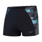 Speedo End+ Max Splice Asht Am Black/grey Erkek Yüzücü Mayosu 8-00300317540 Siyah