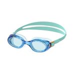 Speedo Junior Futura Hydro yüzücü gözlüğü, üniseks, çocuklar için, mavi, tek boy