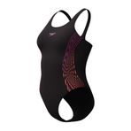 SPEEDO Placement Muscleback Swimsuit Kadın Mayo, renkli, 32