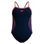 Speedo Plmt Pt Tstrp Msclbck 1pc Jf Orange Kız Çocuk Mayosu 8-00374918375 Turuncu