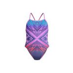 Speedo Speedo Plmt Dıgı Vbk 1pc Af Blue Kadın Yüzme Mayosu 8-00349918346 Mavi