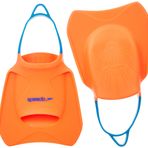 Speedo Üniseks Yetişkin Biofuse Fitness Paletleri | Yüzme Antrenmanı | Yüzme Paletleri | Palet Antrenman Ekipmanı, Fluro Mandalina / Havuz Blu/Bluflm, S
