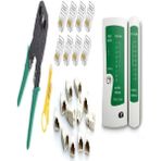 SpeedUF Network CAT5CAT6 Sıkma PENSE+100 JAK+100 Cover Kılıf+Test Cihazı