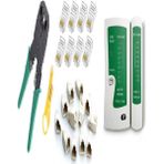 SpeedUF Network CAT5CAT6 Sıkma Pense+20 Jak+20 Cover Kılıf+Test Cihazı
