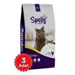 Spelly Premium Yetişkin 3x1.2 gr Kedi Yaş Mama