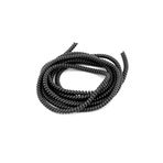 Spelt Kablo Kordon Koruyucu Spiral Sarma Kılıf Koruma Black Pearl