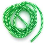 Spelt Kablo Kordon Koruyucu Spiral Sarma Kılıf Koruma Green Shine - Yeşil