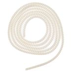 Spelt Kablo Kordon Koruyucu Spiral Sarma Kılıf Koruma True Pearl