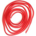 Spelt Kırmızı Kordon Koruyucu Spiral Sarma Kılıf Data ve Şarj Kablosu 100-150 cm Type-C Uyumluluğu