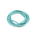 Spelt Şarj Aleti Kablosu Kablo Kordon Koruyucu Spiral Sarma Kılıf Koruma Akuamarin Glitter