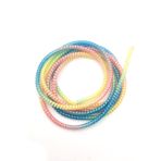Spelt Şarj Aleti Kablosu Kablo Kordon Koruyucu Spiral Sarma Kılıf Koruma Arcenciel Glitter