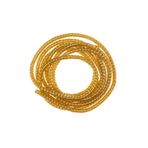 Spelt Şarj Aleti Kablosu Kablo Kordon Koruyucu Spiral Sarma Kılıf Koruma Golden Glitter