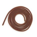 Spelt Şarj Aleti Kablosu Kablo Kordon Koruyucu Spiral Sarma Kılıf Koruma Kahverengi Pearl