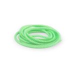 Spelt Şarj Aleti Kablosu Kablo Kordon Koruyucu Spiral Sarma Kılıf Koruma Laser Green 160cm