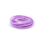 Spelt Şarj Aleti Kablosu Kablo Kordon Koruyucu Spiral Sarma Kılıf Koruma Laser Lilac Shine 160cm