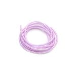 Spelt Şarj Aleti Kablosu Kablo Kordon Koruyucu Spiral Sarma Kılıf Koruma (Lazer Pembe)
