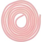 Spelt Şarj Aleti Kablosu Kablo Kordon Koruyucu Spiral Sarma Kılıf Koruma Pembe Pearl