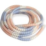 Spelt Şarj Aleti Kablosu Kablo Kordon Koruyucu Spiral Sarma Kılıf Koruma Urban Mediterranean 140cm