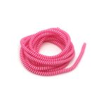 Spelt Şarj Aleti Kablosu Kablo Koruyucu Kordon Spiral Sarma Kılıf Koruma Şeker Pembe