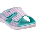 Spenco Comfort Slide Teal Pembe Kadın Sandalet