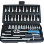 Spero 1/4" Lokma Takımı 42 Parça