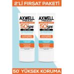 Spf 50+ 2 Li Fırsat Seti Leke Karşıtı Nemlendirici Yüksek Koruma Güneş Kremi 50 Ml