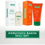 Spf 50 Güneş Kremi Ve Nemlendirici Serum 2’li Avantalı Set