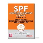 SPF Geniş Kapsamlı Sermaye Piyasası Mevzuatı ve Meslek Kuralları - Adalet Hazar av sezercan bektas Şenol Babuşcu Mahmut Ceylan