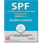 Spf Lisanslama Sınavlarına Hazırlık- Düzey 2 ve 3 - Ticaret Hukuku - Adalet Hazar