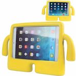 Spia Apple iPad 9.7 2018 (6.Nesil) Kılıf Sarı Sisi Standlı Tablet Kılıf Kapak Orijinal Esnek Dayanıklı Darbe Karşıtı Koruyucu Yeni Nesil Tasarım (Apple iPad 9.7 2018 (6.Nesil), Sarı)