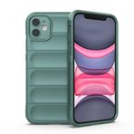 Spia Apple iPhone 11 ile Uyumlu Kılıf Koyu Yeşil Kinet Silikon Kapak (Apple iPhone 11 ile Uyumlu, Koyu Yeşil)