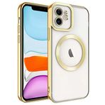 Spia Apple iPhone 11 Kılıf Gold Sedum Silikon Kapak Dayanıklı Darbe Karşıtı Koruyucu Tasarım (Apple iPhone 11, Gold)