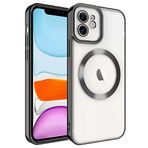 Spia Apple iPhone 11 Kılıf Siyah Sedum Silikon Kapak Dayanıklı Darbe Karşıtı Koruyucu Tasarım (Apple iPhone 11, Siyah)