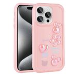 Spia Apple iPhone 11 Pro Max ile Uyumlu Kılıf Pembe Tan Silikon Kapak (Apple iPhone 11 Pro Max ile Uyumlu, Pembe)