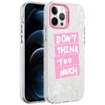 Spia Apple iPhone 12 Pro Kılıf Pembe Mintaka Kapak Dayanıklı Darbe Karşıtı Koruyucu Tasarım (Apple iPhone 12 Pro, Pembe)