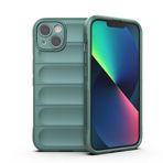 Spia Apple iPhone 13 ile Uyumlu Kılıf Koyu Yeşil Kinet Silikon Kapak (Apple iPhone 13 ile Uyumlu, Koyu Yeşil)