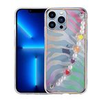 Spia Apple iPhone 13 Pro Kılıf Pembe-Yeşil Dophi Kapak Dayanıklı Darbe Karşıtı Koruyucu Tasarım (Apple iPhone 13 Pro, Pembe-Yeşil)