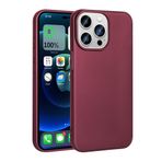 Spia Apple iPhone 15 Pro ile Uyumlu Kılıf Mürdüm Yui Silikon Kapak (Apple iPhone 15 Pro ile Uyumlu, Mürdüm)